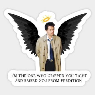 Castiel Supernatural Sticker
